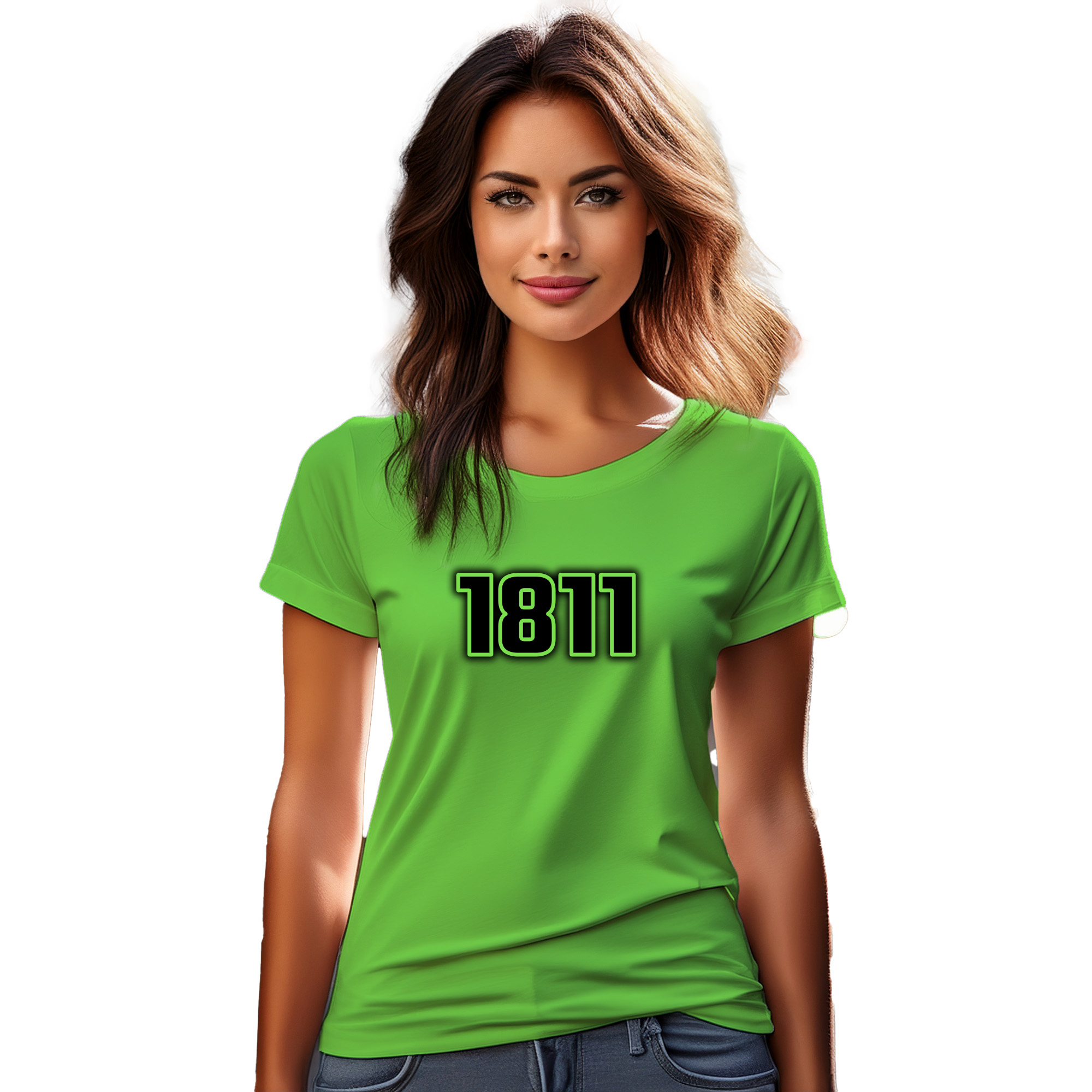 1811 Year Women T-Shirt (Liril Green) | 360 Fog Plus