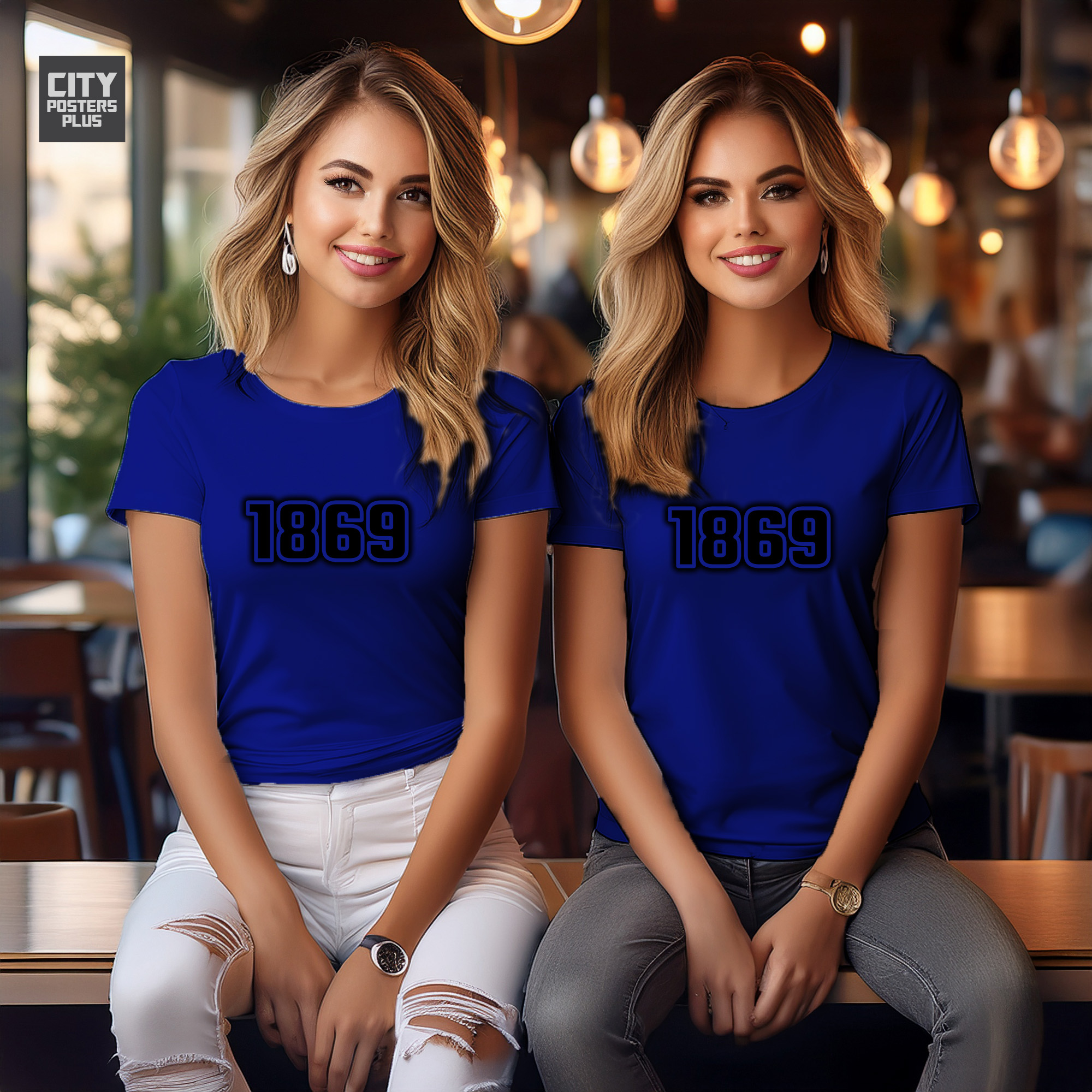 1869 Year Women T-Shirt (Royal Blue)