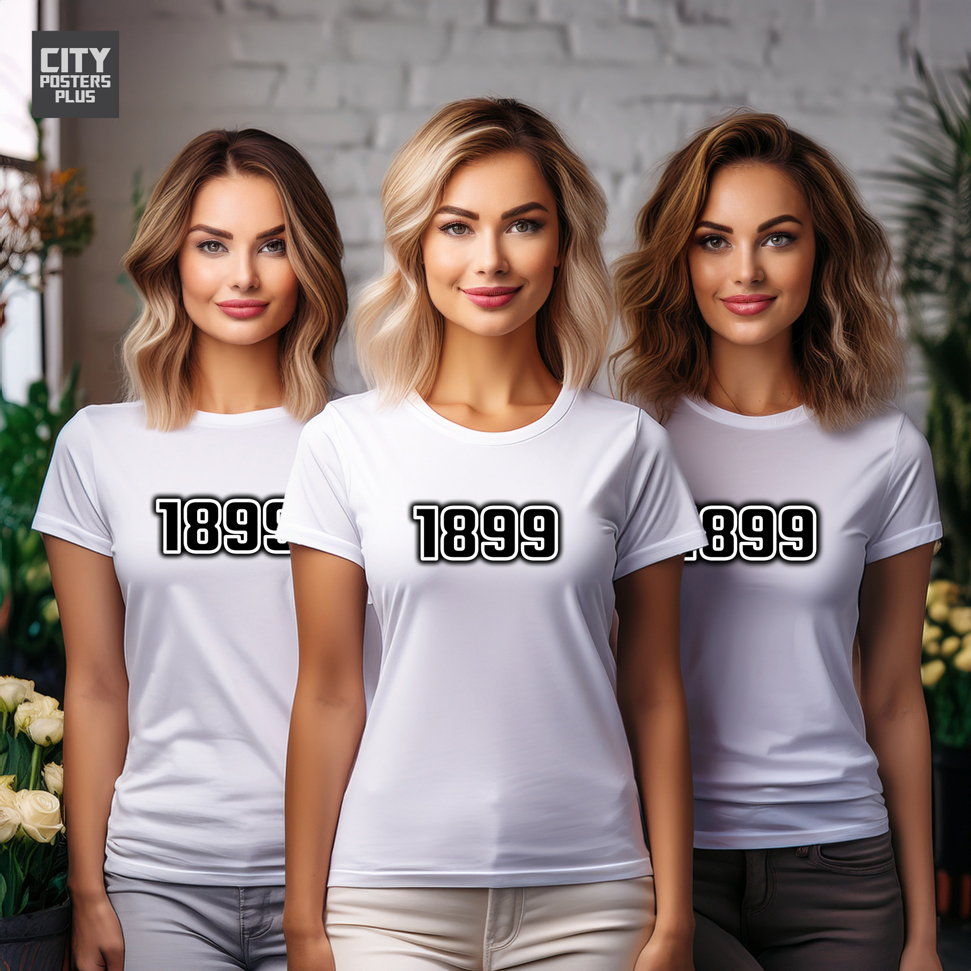 1899 Year Women T-Shirt (White)