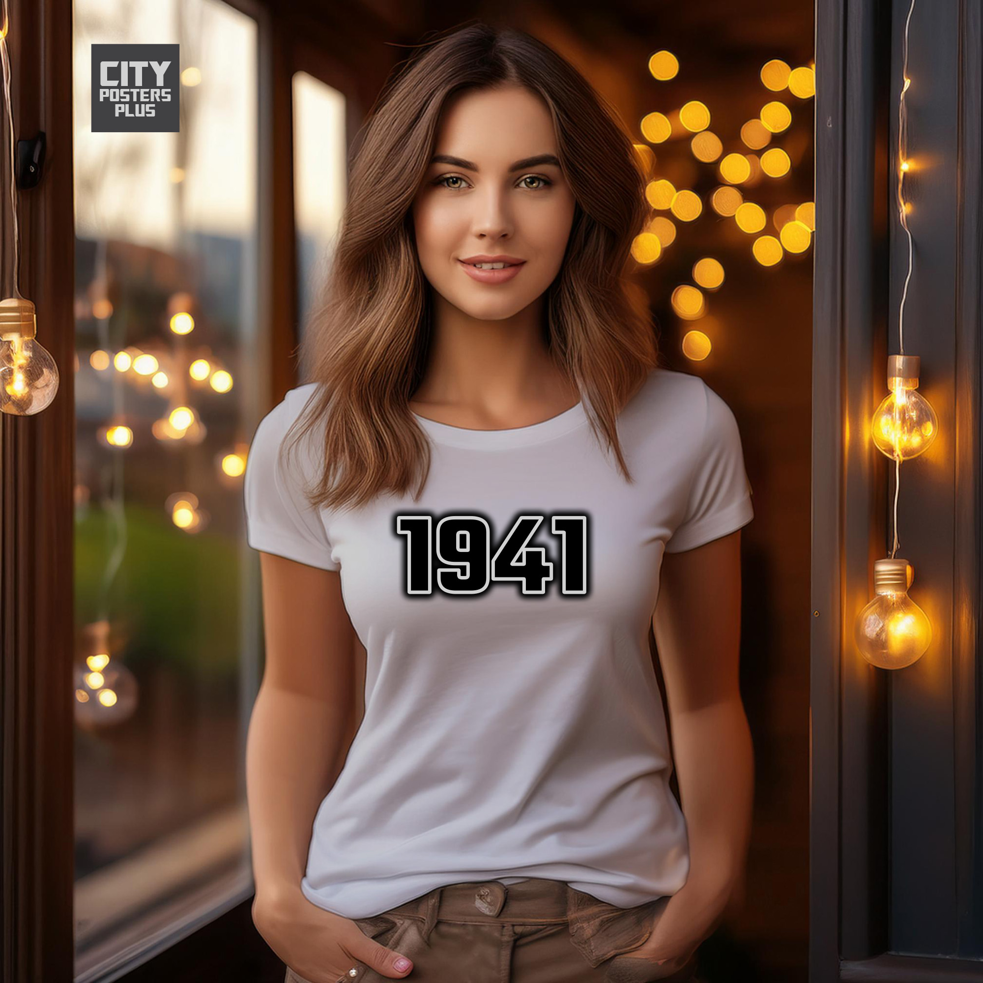 1941 Year Women T-Shirt (Melange Grey)