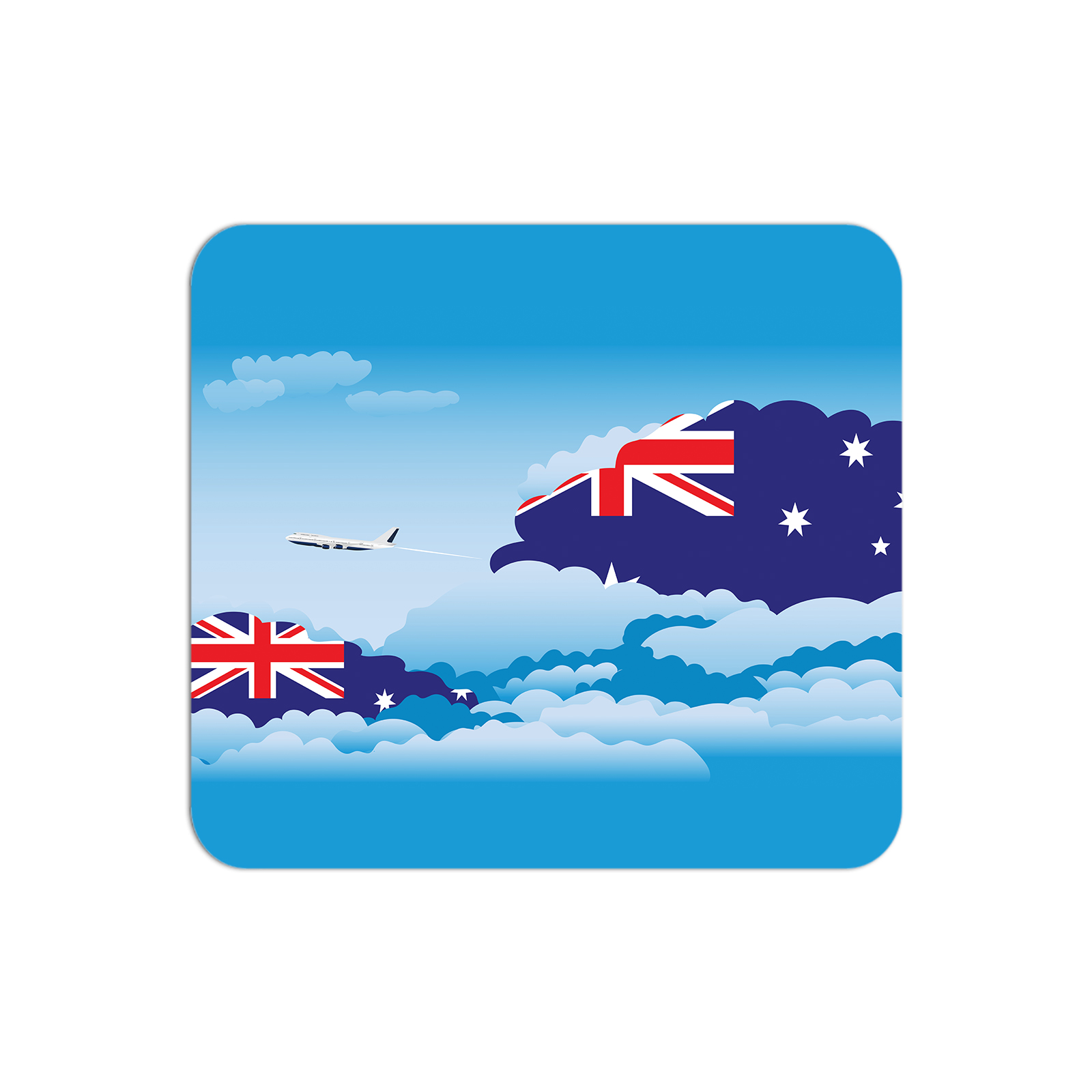 Australia Airplane Airport Flight Day Clouds Mousepad 