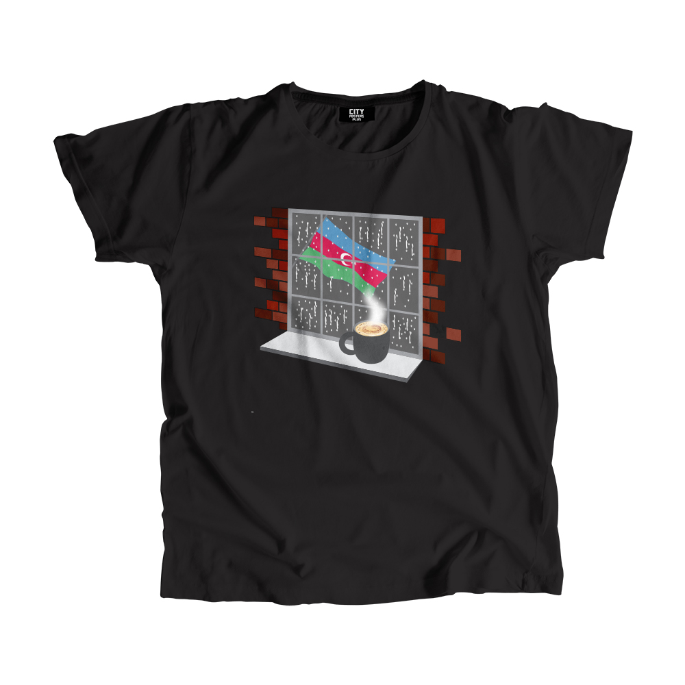 Azerbaijan Coffee Rain Men Unisex T-Shirt