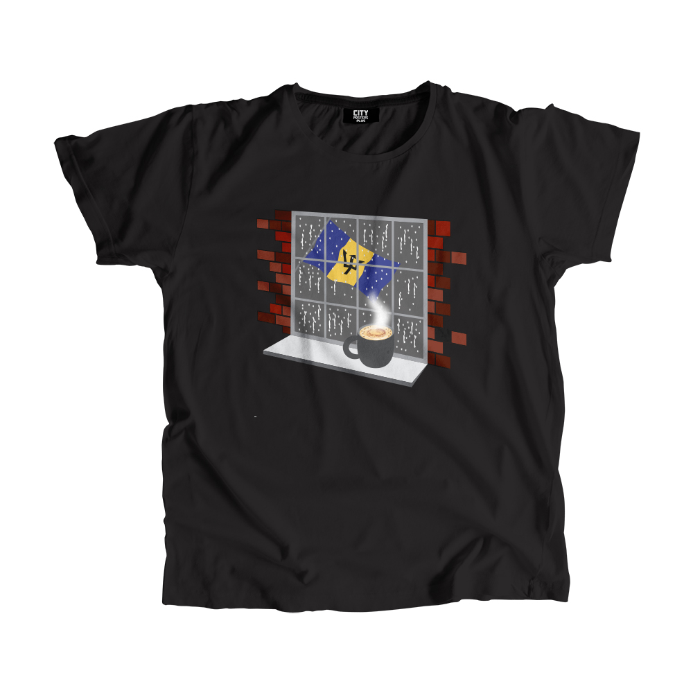 Barbados Coffee Rain Men Unisex T-Shirt