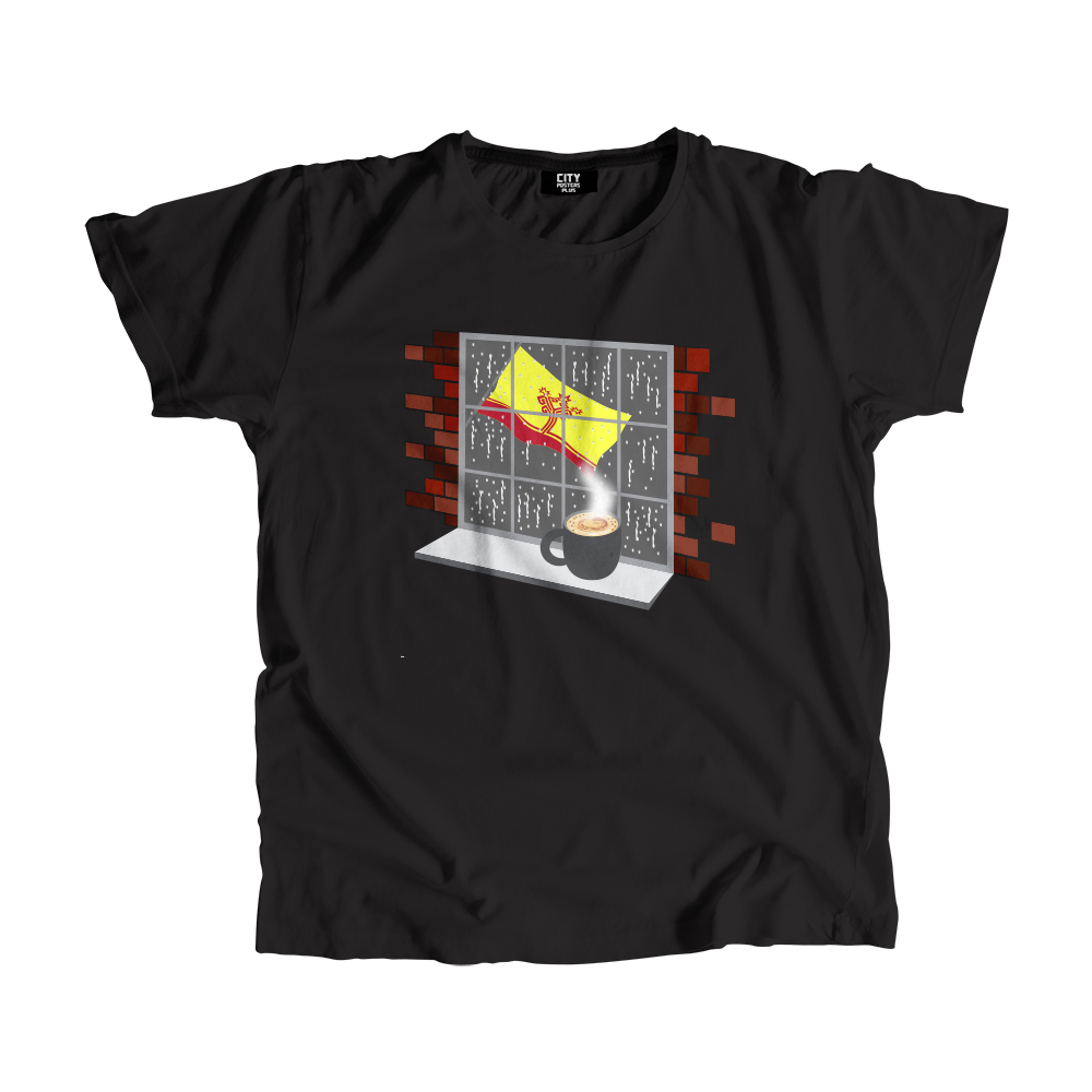 Chuvashia Coffee Rain Men Unisex T-Shirt