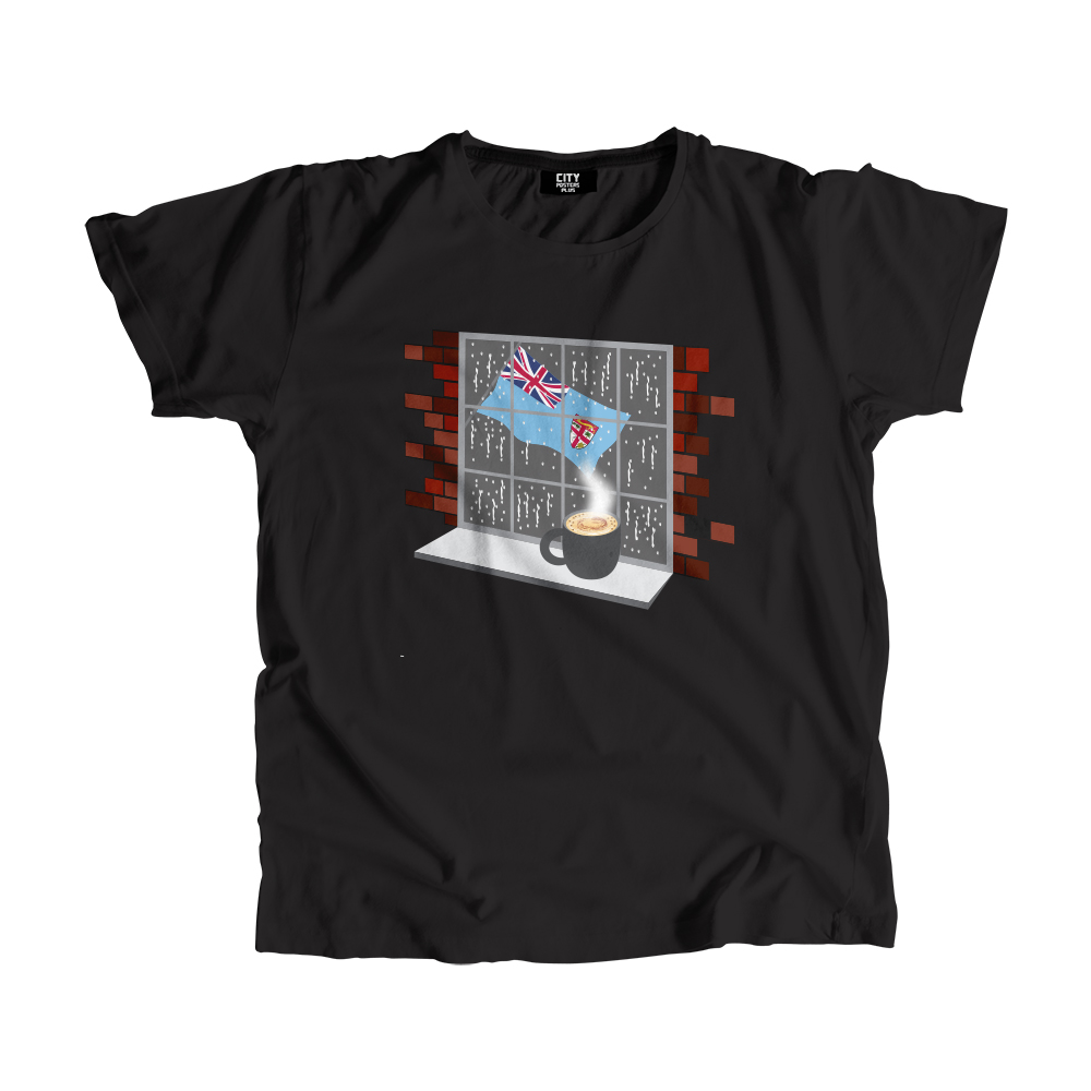 Fiji Coffee Rain Men Unisex T-Shirt