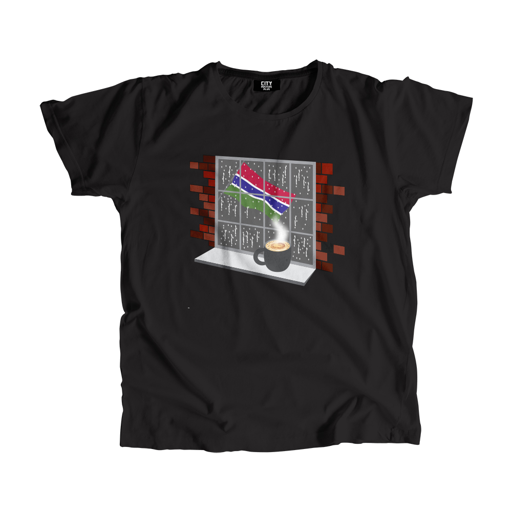 Gambia Coffee Rain Men Unisex T-Shirt