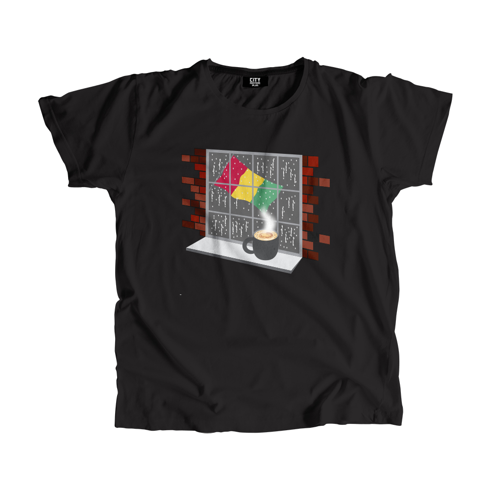 Guinea Coffee Rain Men Unisex T-Shirt