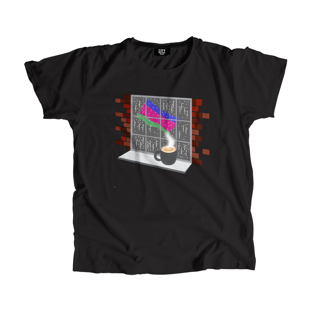 Kuban Peoples Republic Coffee Rain Men Unisex T-Shirt