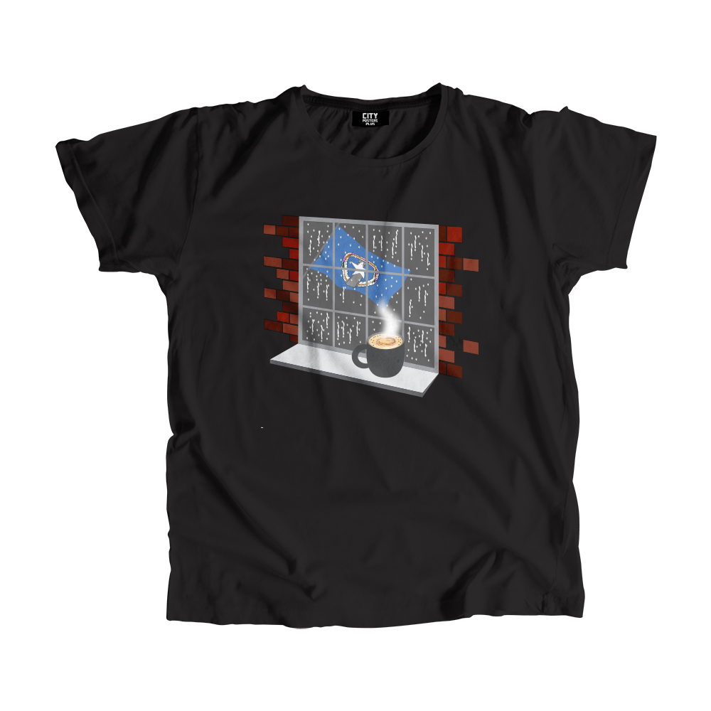Northern Mariana Islands Coffee Rain Men Unisex T-Shirt