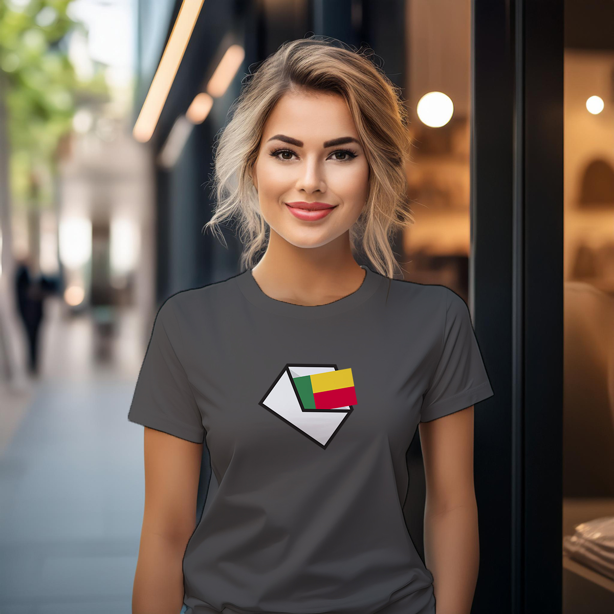 Benin Mail Women T-Shirt