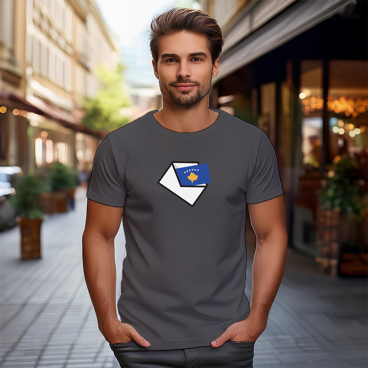 Kosovo Mail Men Unisex T-Shirt
