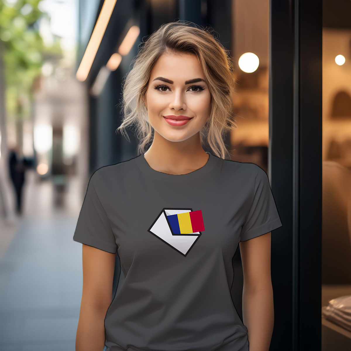 Romania Mail Women T-Shirt | 360 Fog Plus