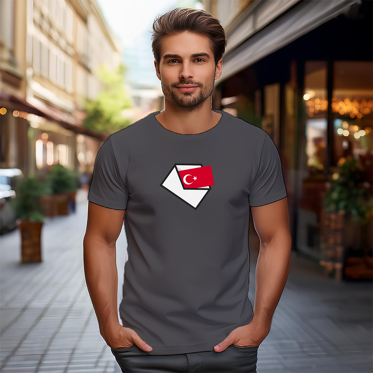 Turkey Mail Men Unisex T-Shirt