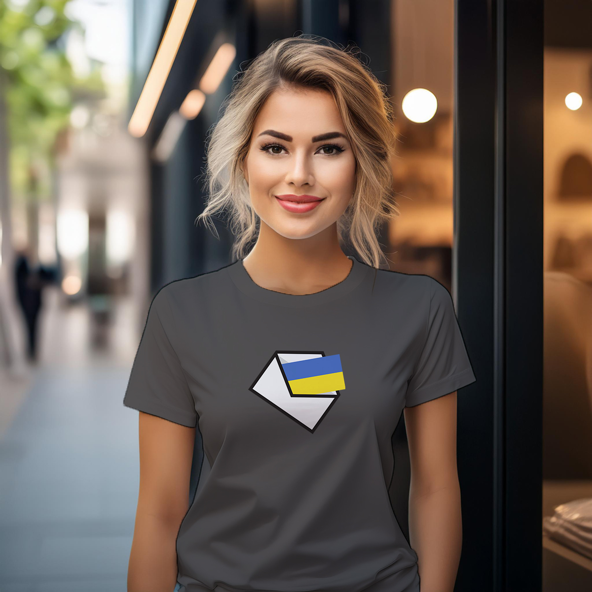 Ukraine Mail Women T-Shirt | 360 Fog Plus