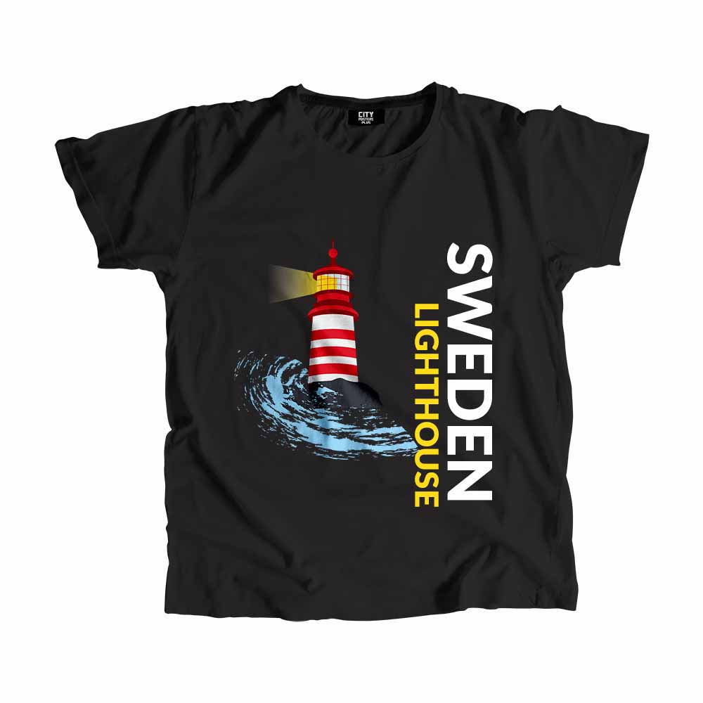 SWEDEN Lighthouse Men Unisex T-Shirt