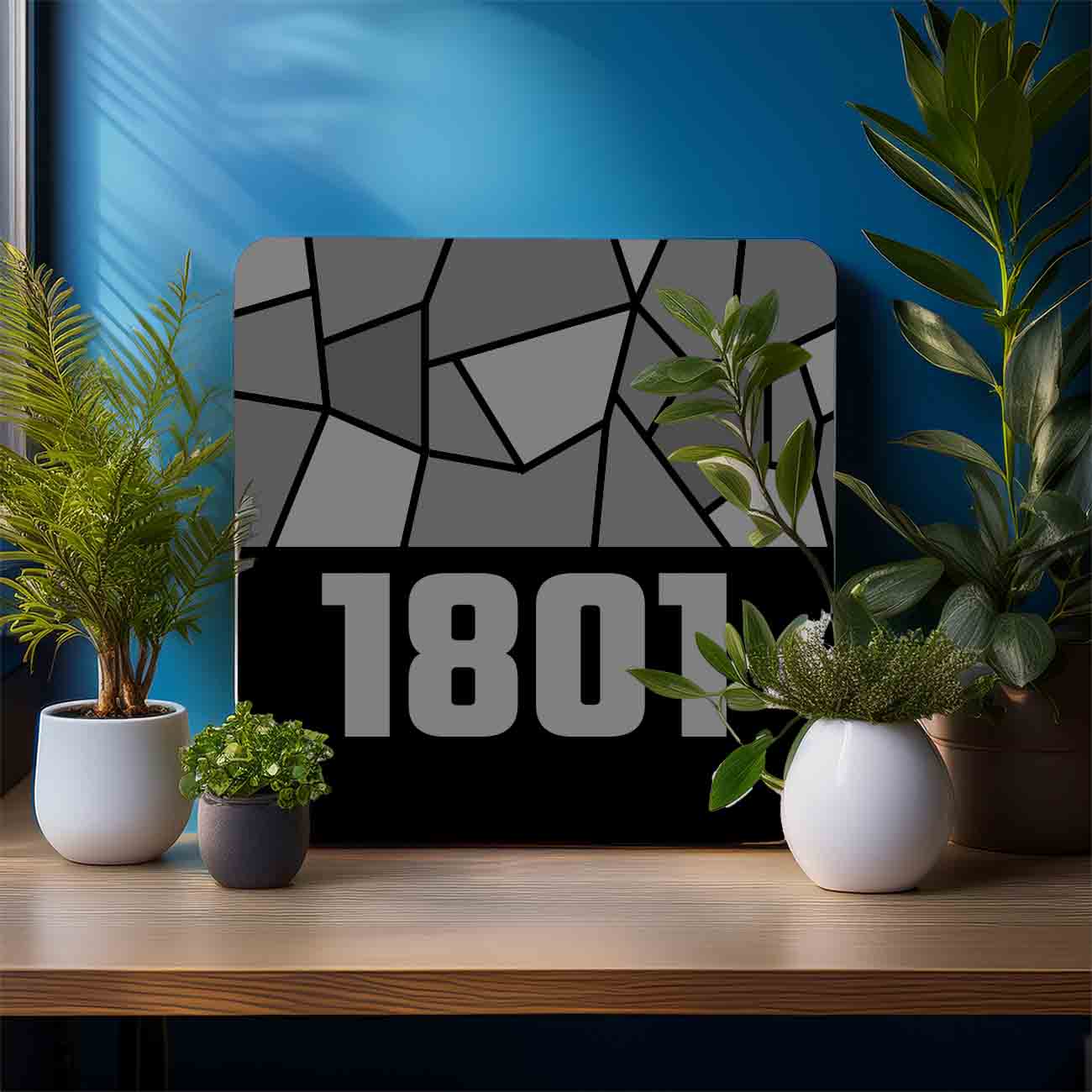 1801 Year Mousepad (Black)