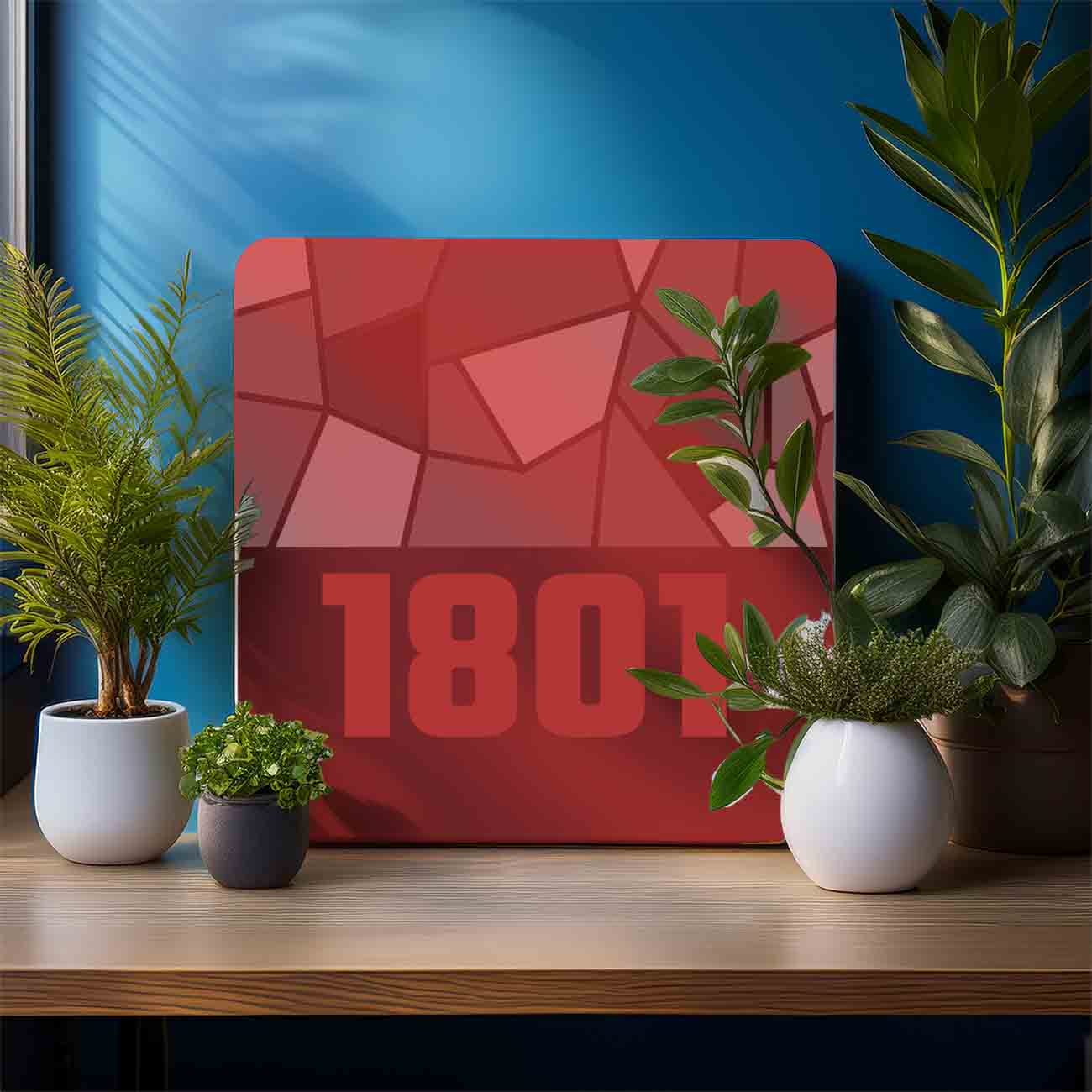 1801 Year Mousepad (Red)