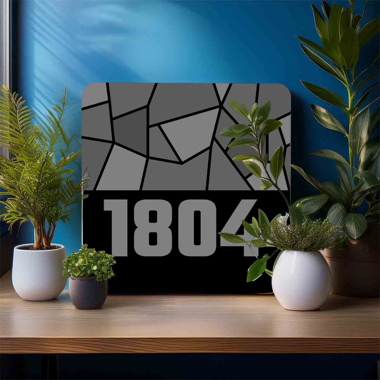 1804 Year Mousepad (Black)
