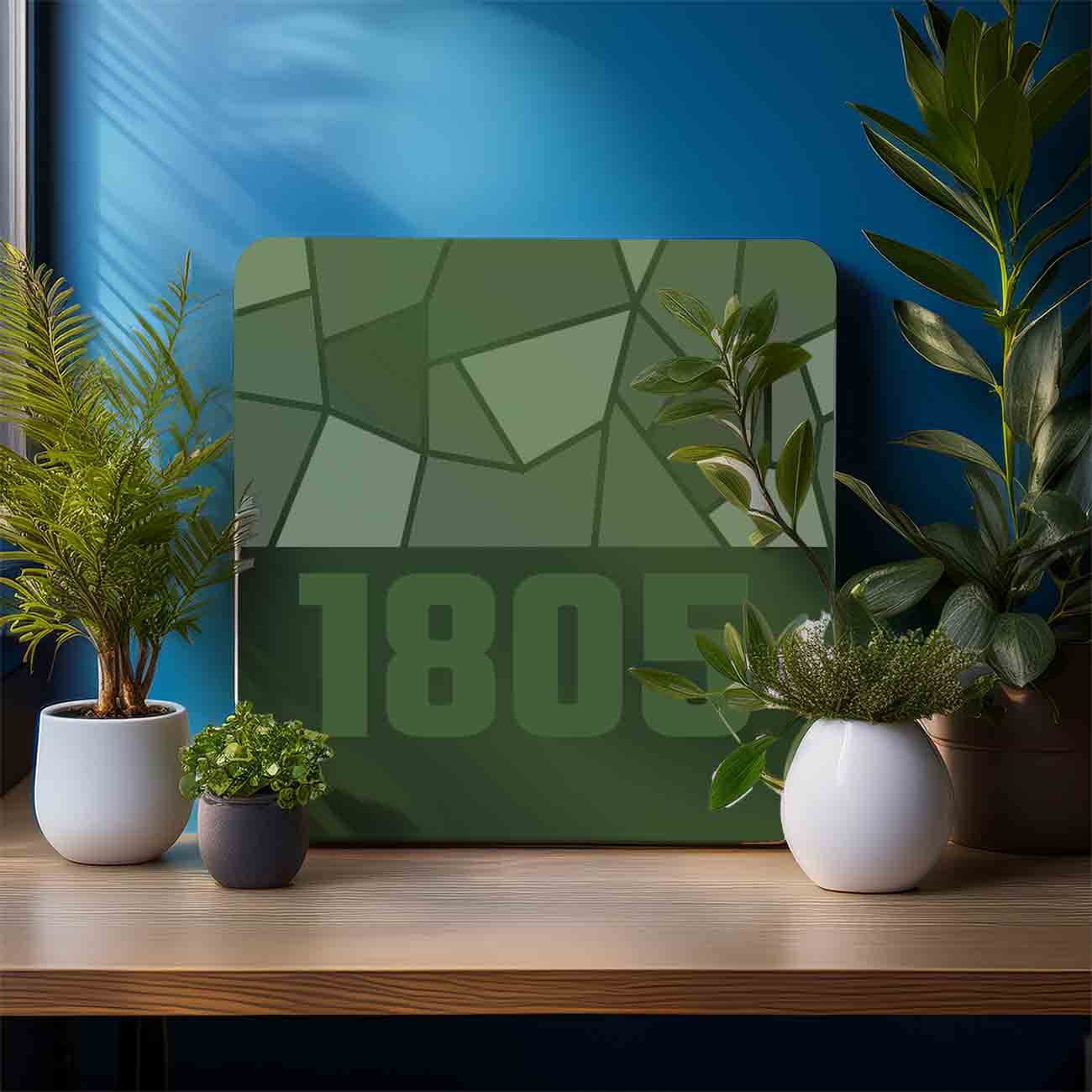 1805 Year Mousepad (Olive Green)