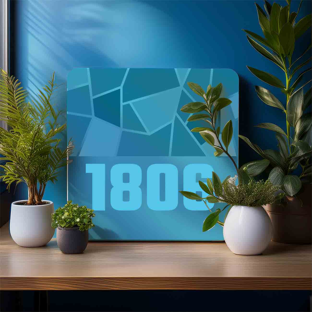 1806 Year Mousepad (Sky Blue)