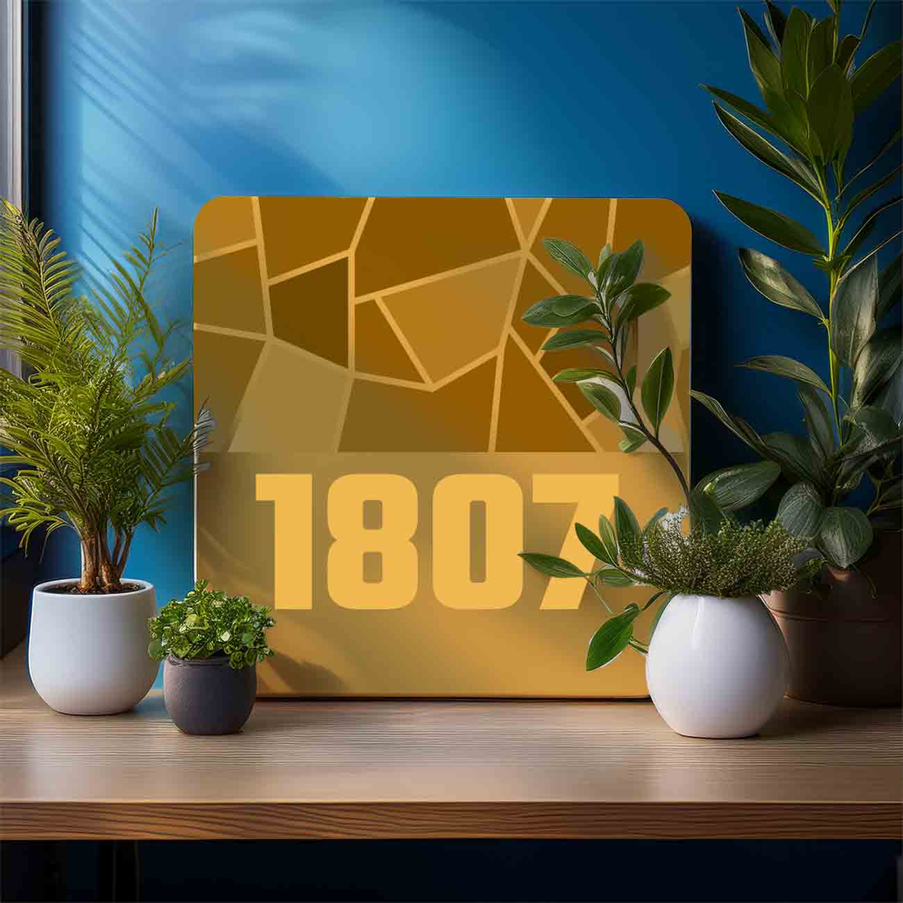 1807 Year Mousepad (Golden Yellow)
