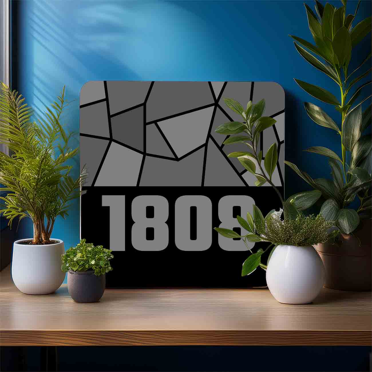 1808 Year Mousepad (Black)