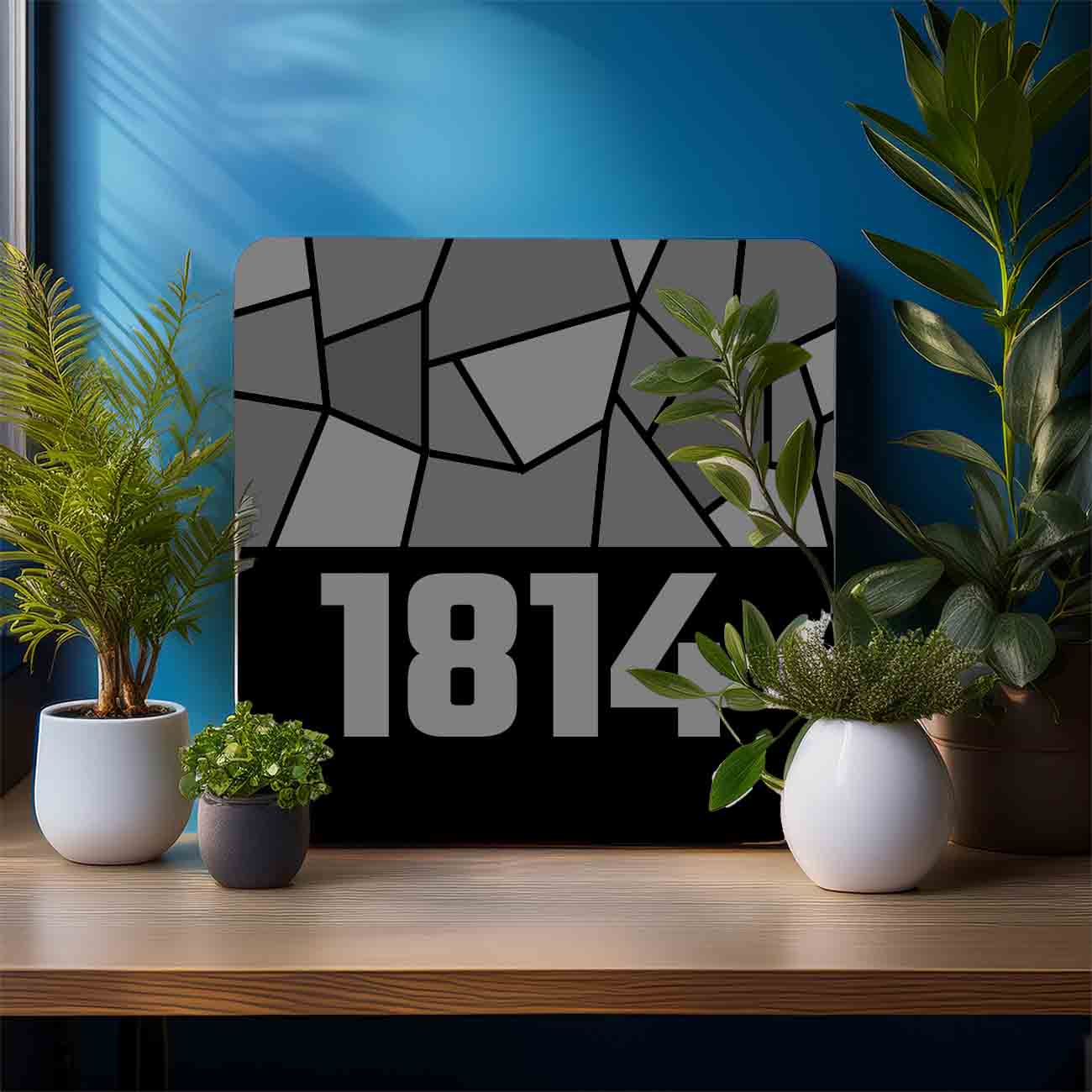 1814 Year Mousepad (Black)