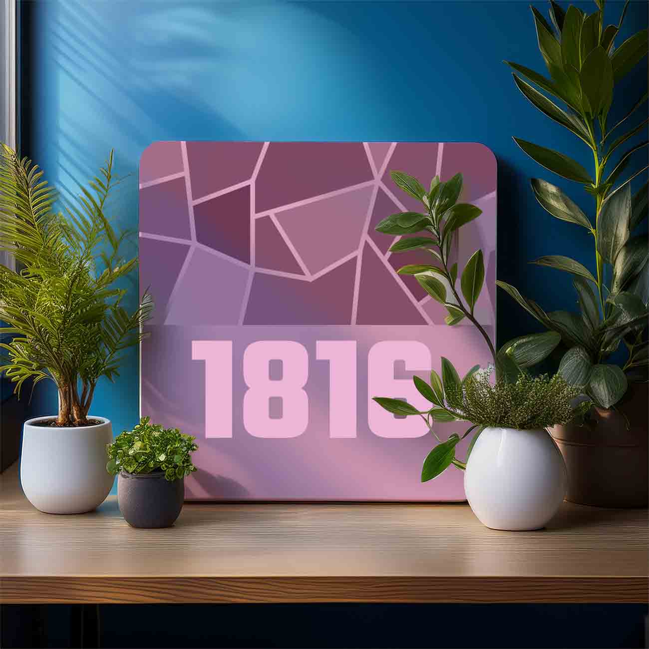 1816 Year Mousepad (Light Pink)