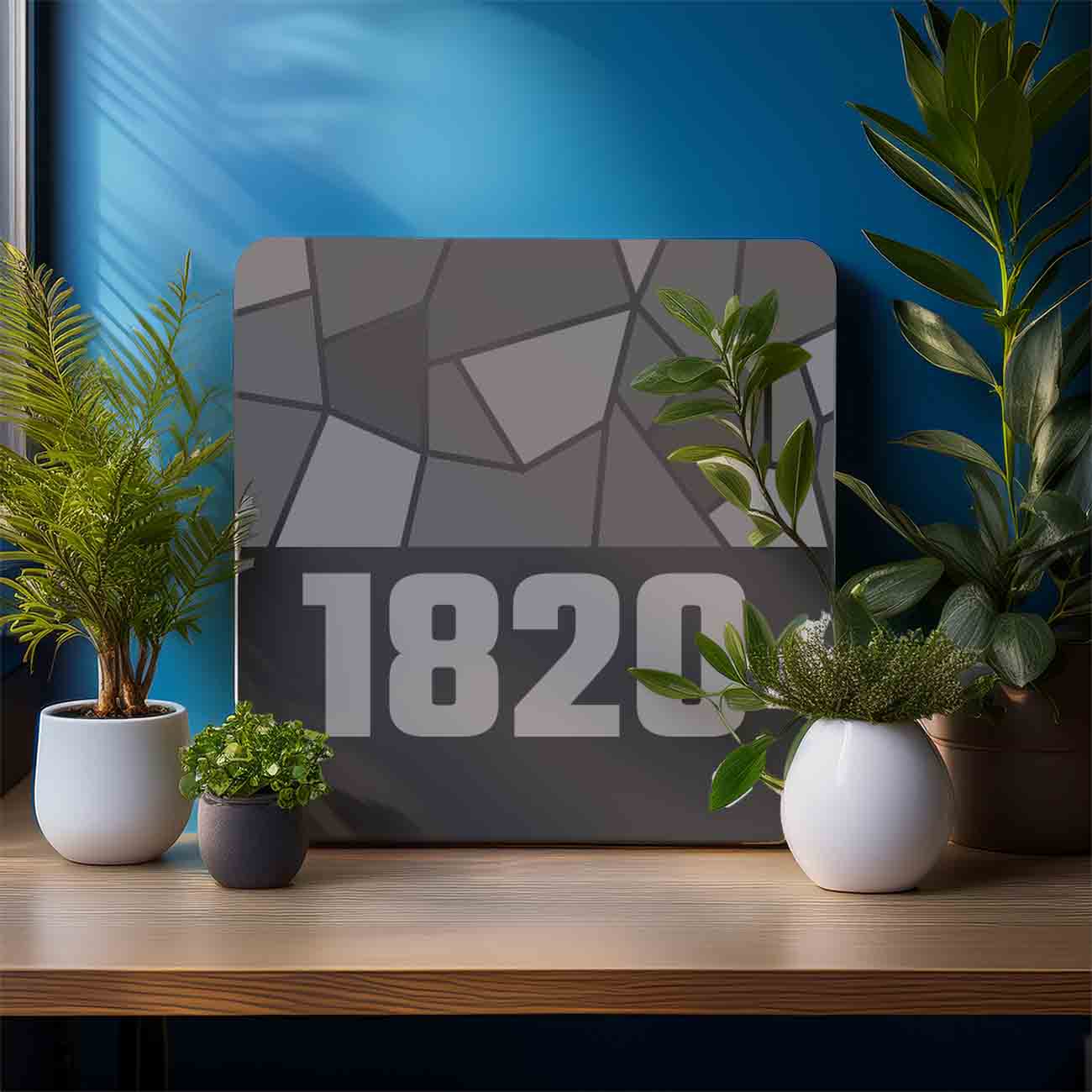 1820 Year Mousepad (Charcoal Grey)