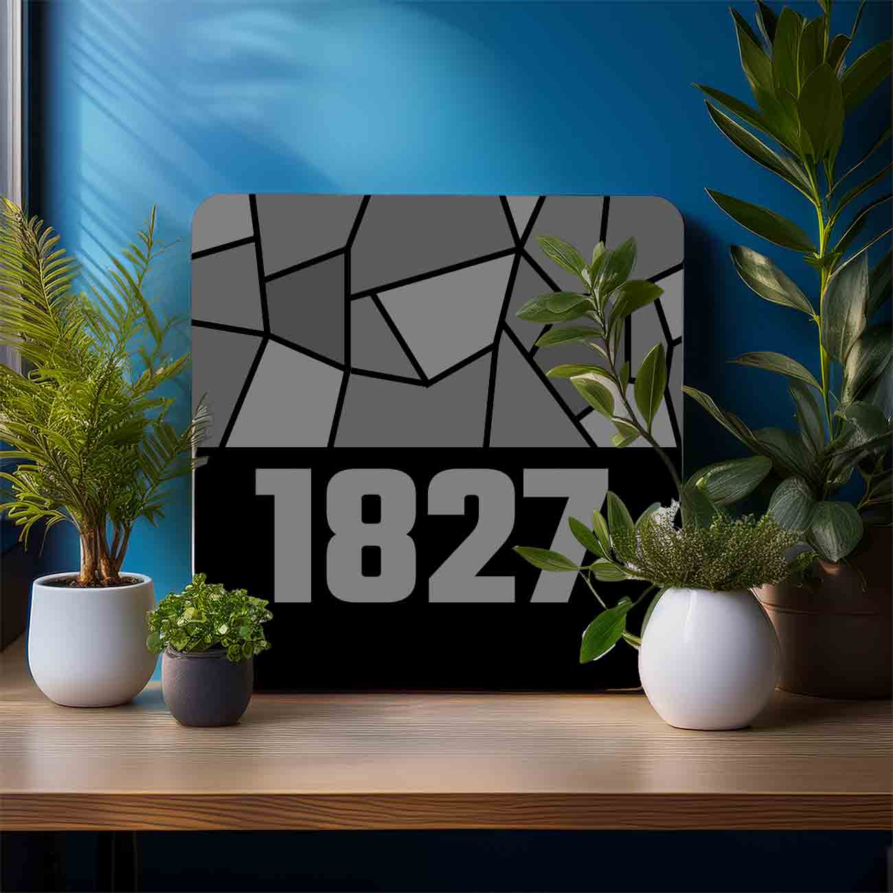 1827 Year Mousepad (Black)