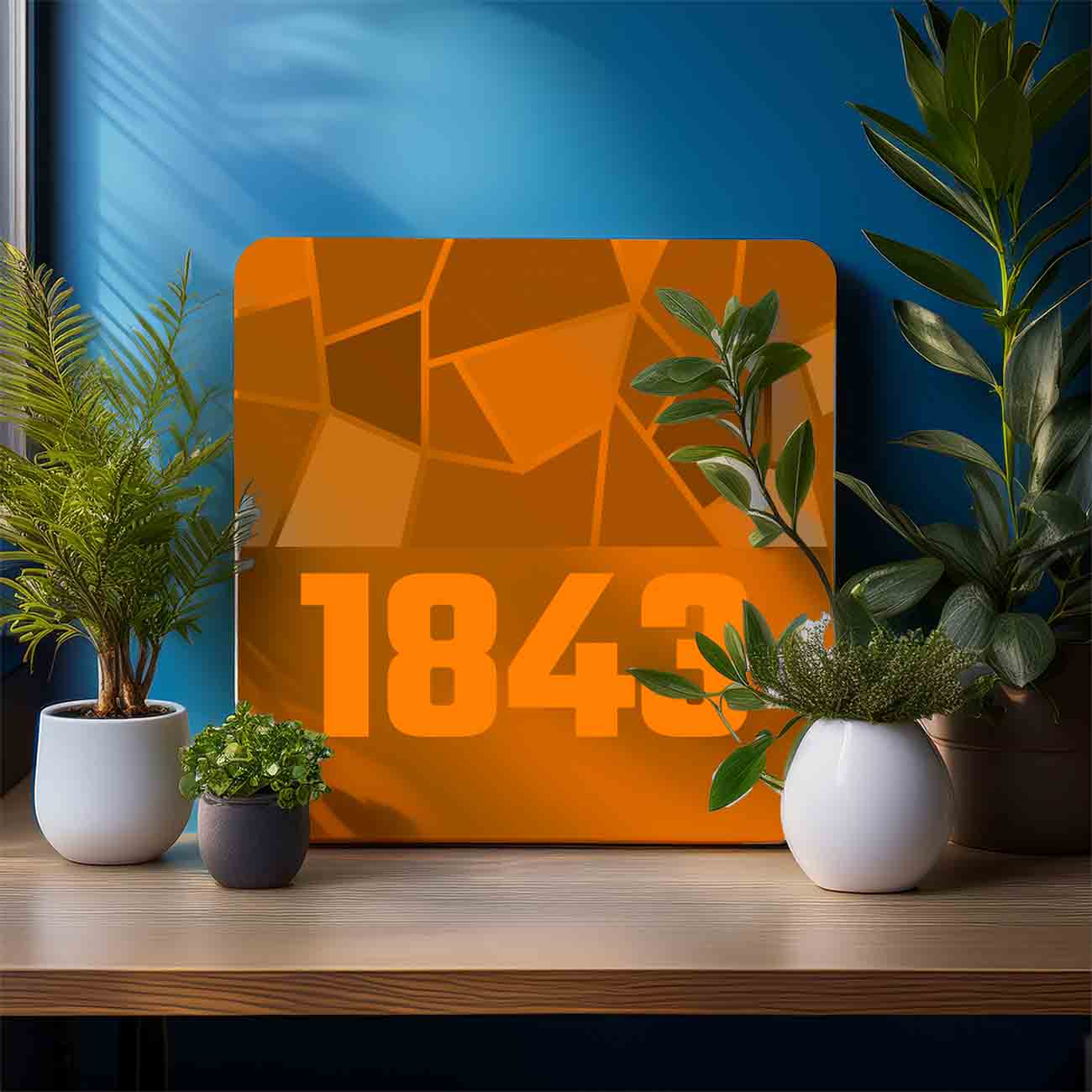 1843 Year Mousepad (Orange)