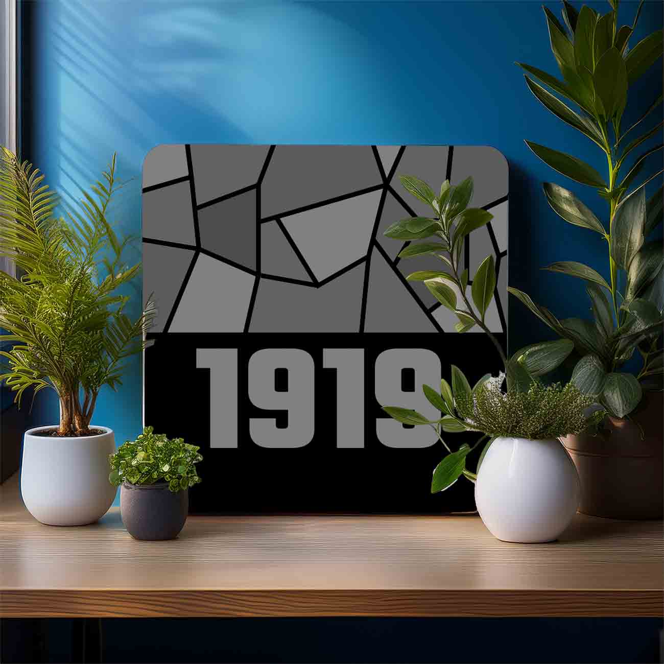 1919 Year Mousepad (Black)