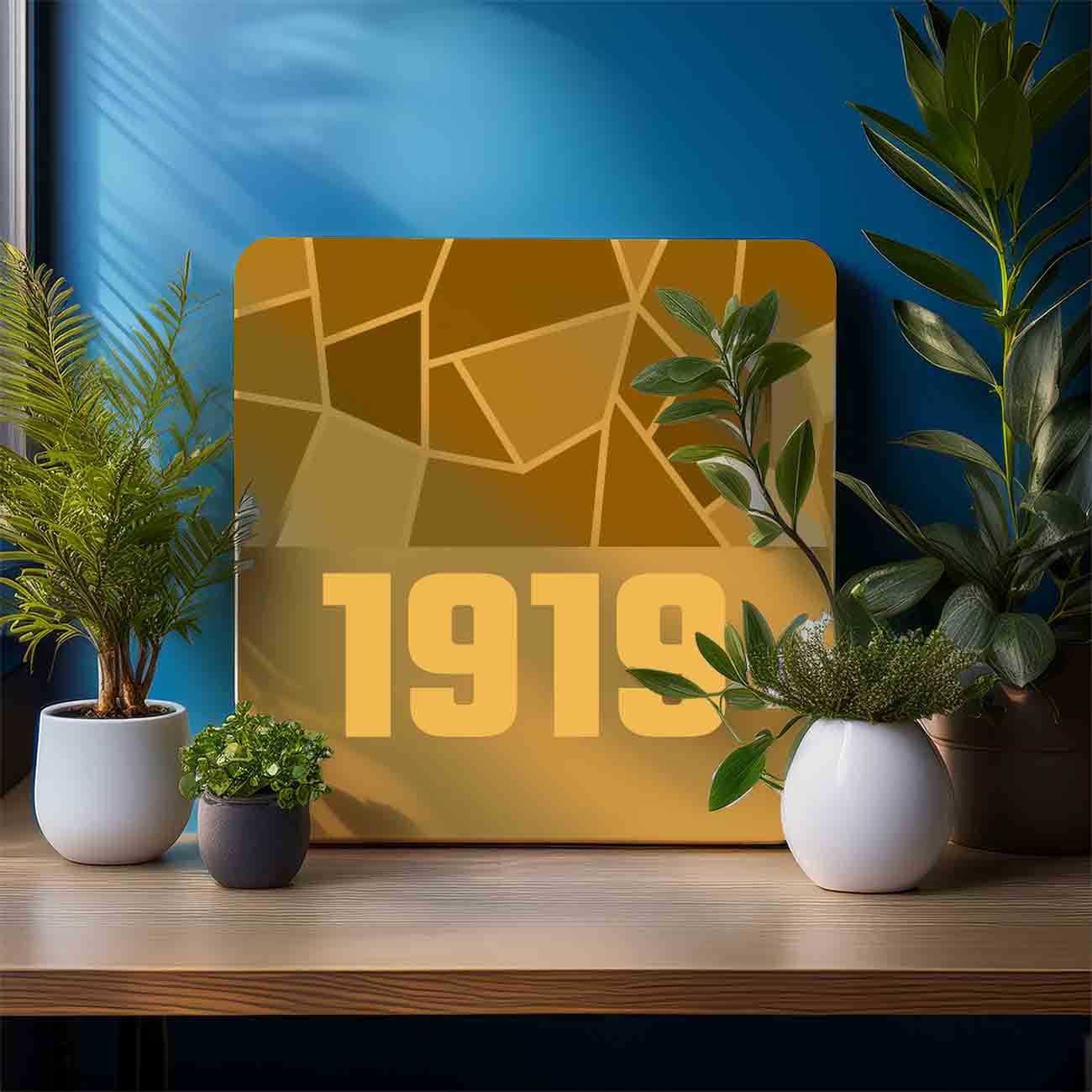 1919 Year Mousepad (Golden Yellow)