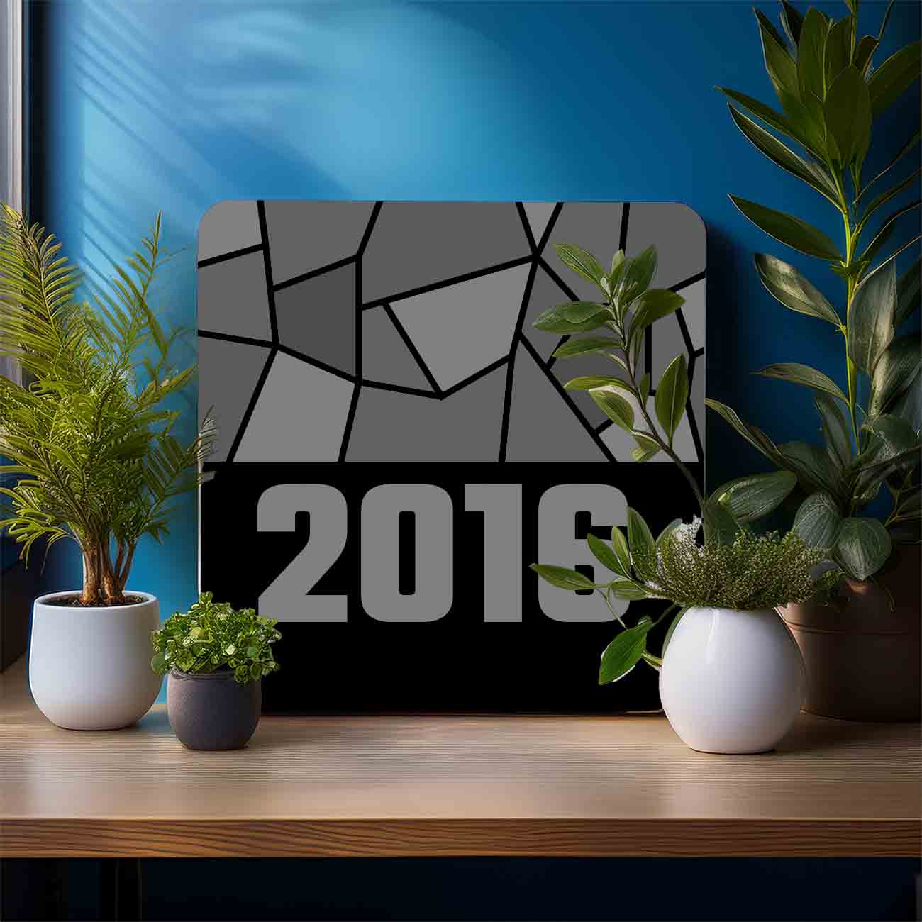 2016 Year Mousepad (Black)