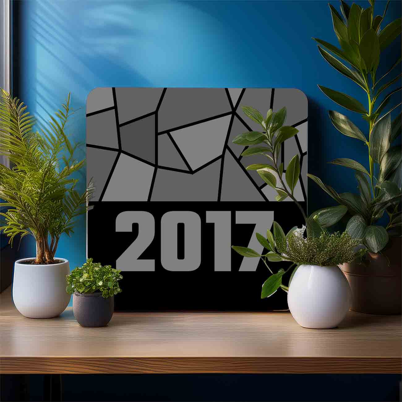 2017 Year Mousepad (Black)