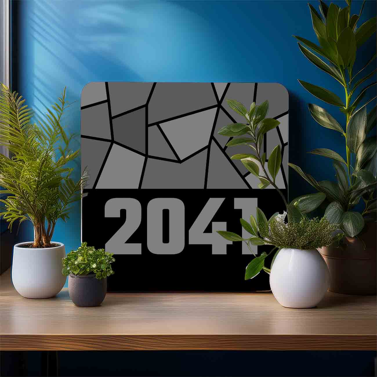 2041 Year Mousepad (Black)