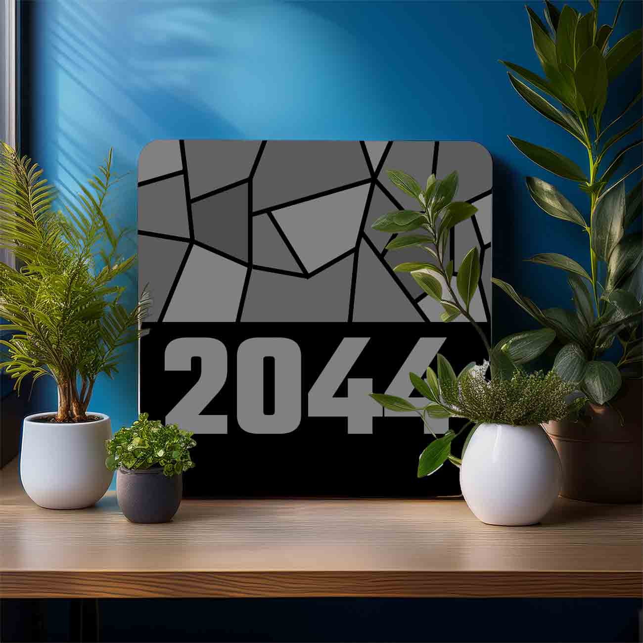 2044 Year Mousepad (Black)