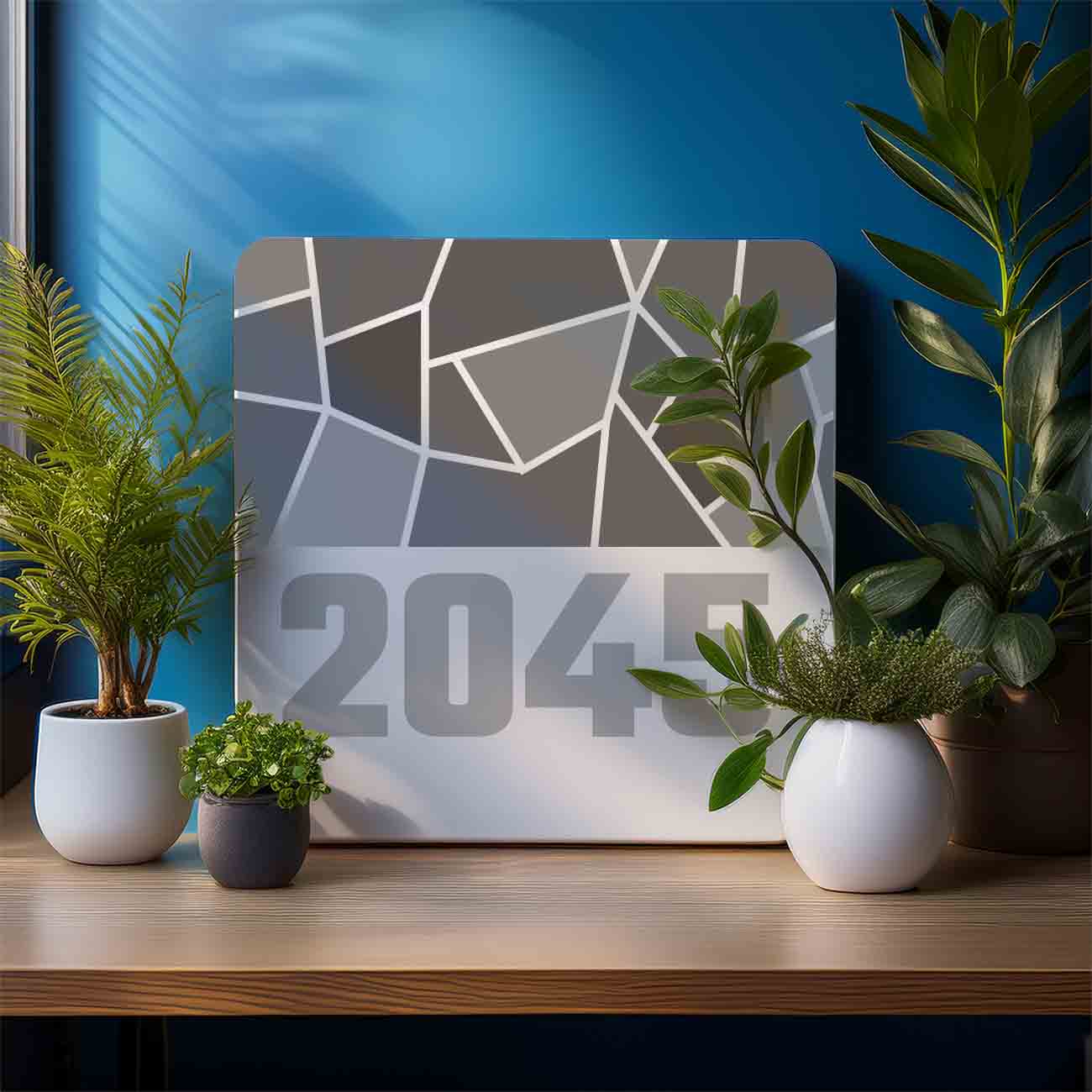 2045 Year Mousepad (White)