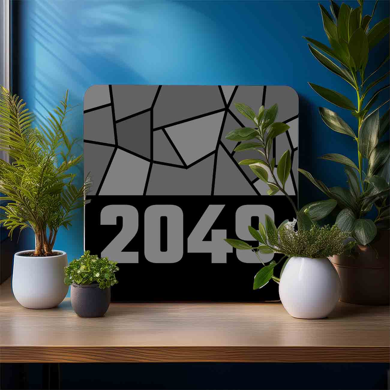 2049 Year Mousepad (Black)