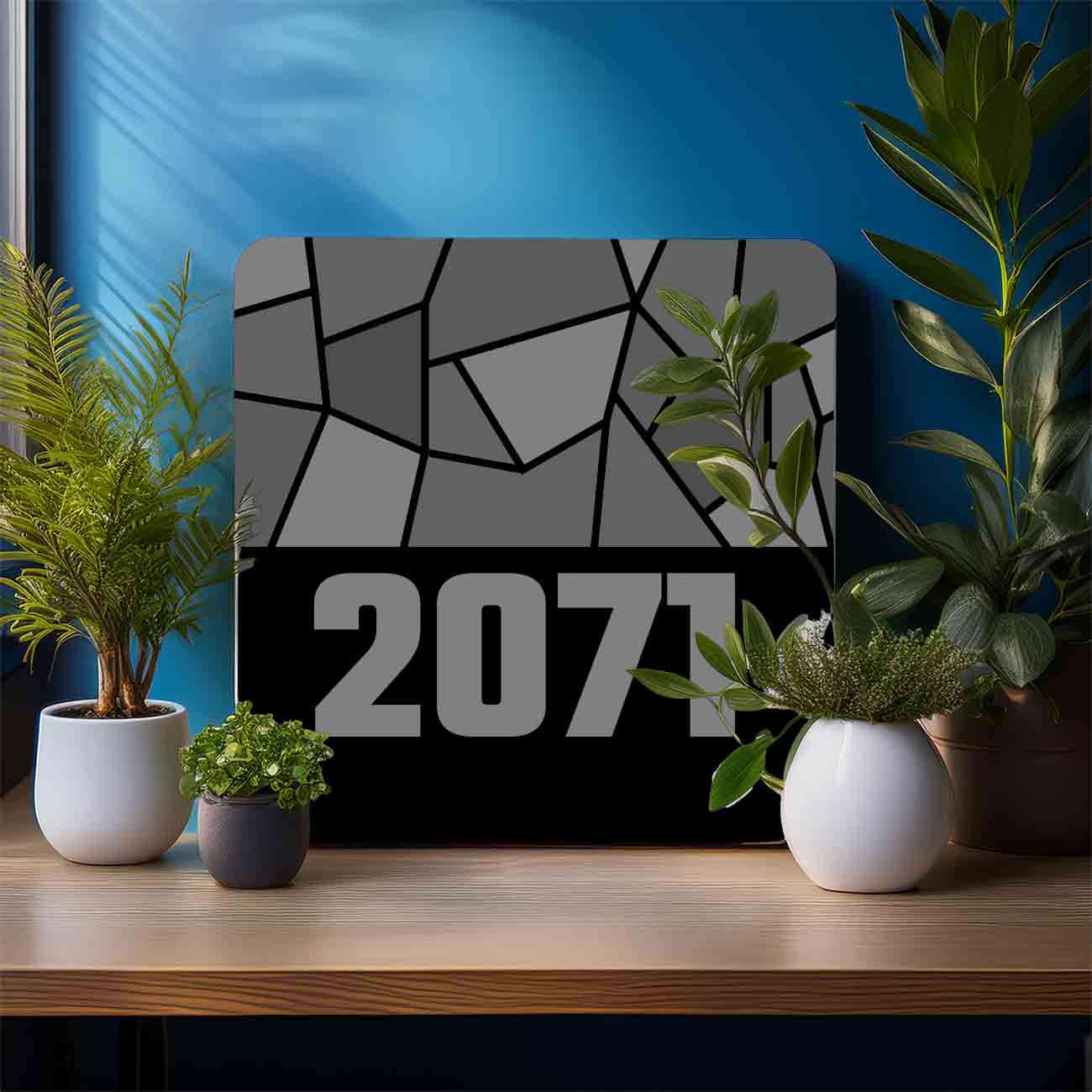 2071 Year Mousepad (Black)