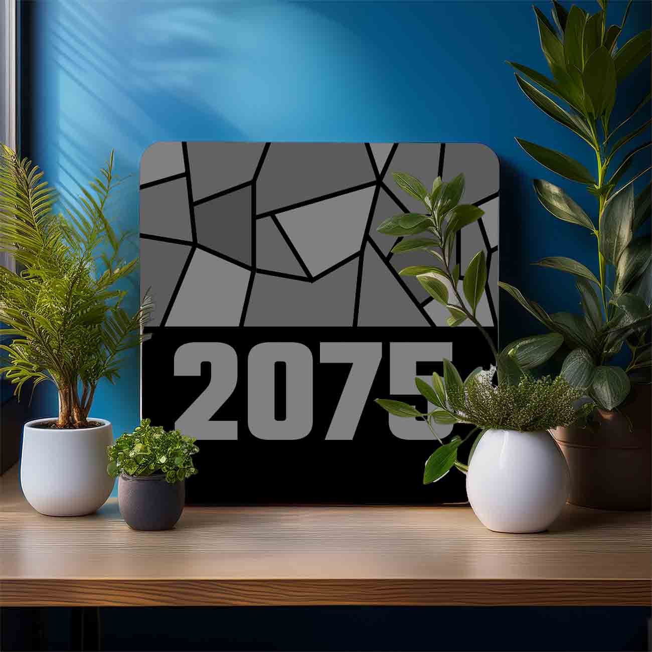 2075 Year Mousepad (Black)