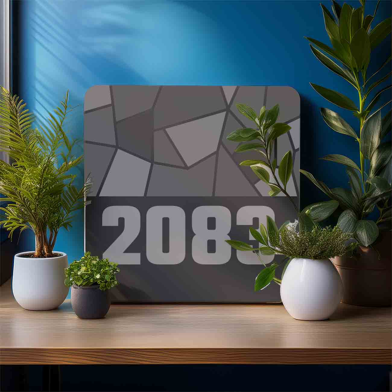 2083 Year Mousepad (Charcoal Grey)