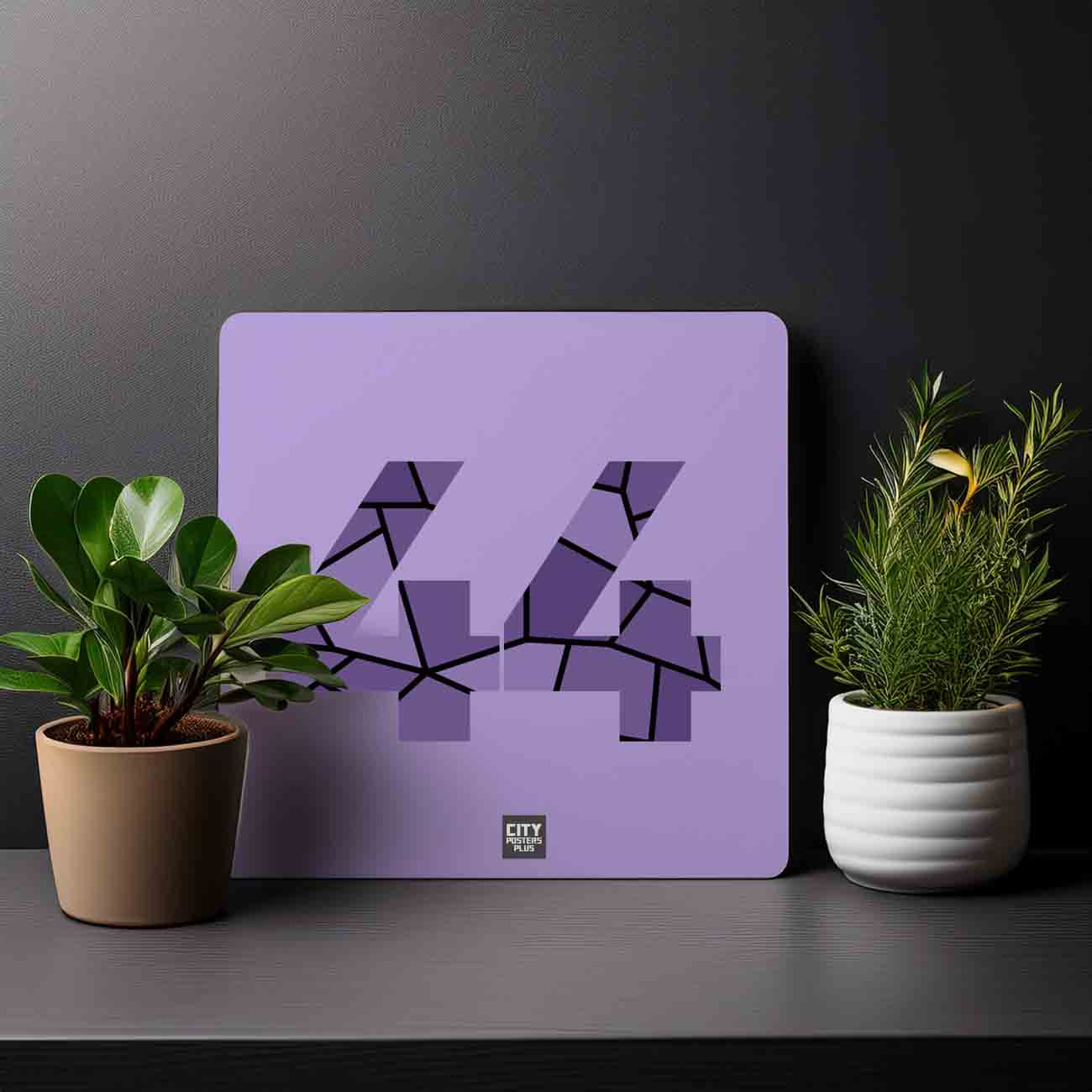 44 Number Mousepad (Iris Lavender)