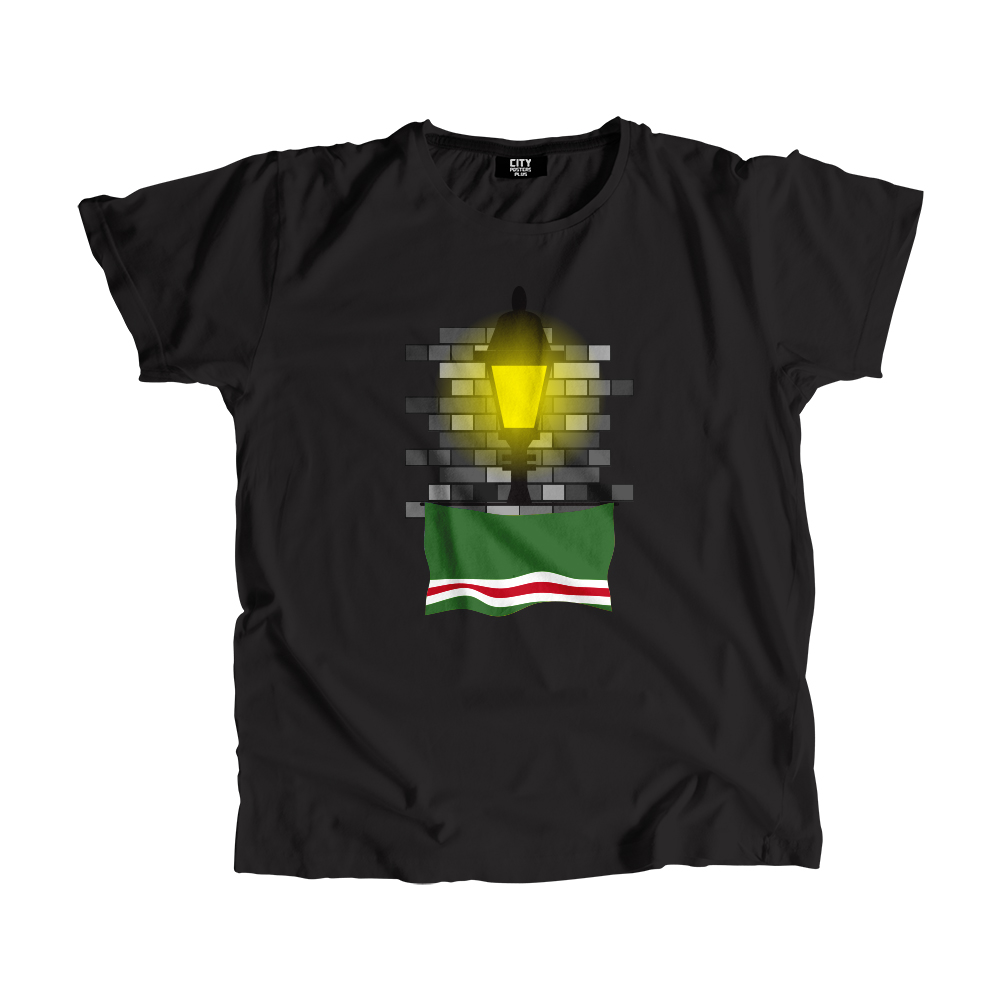 Chechen Republic of Ichkeria Street Lamp Bricks Men Unisex T-Shirt