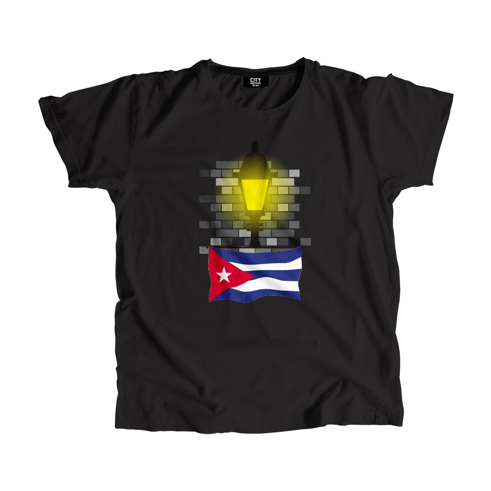 Cuba Street Lamp Bricks Men Unisex T-Shirt