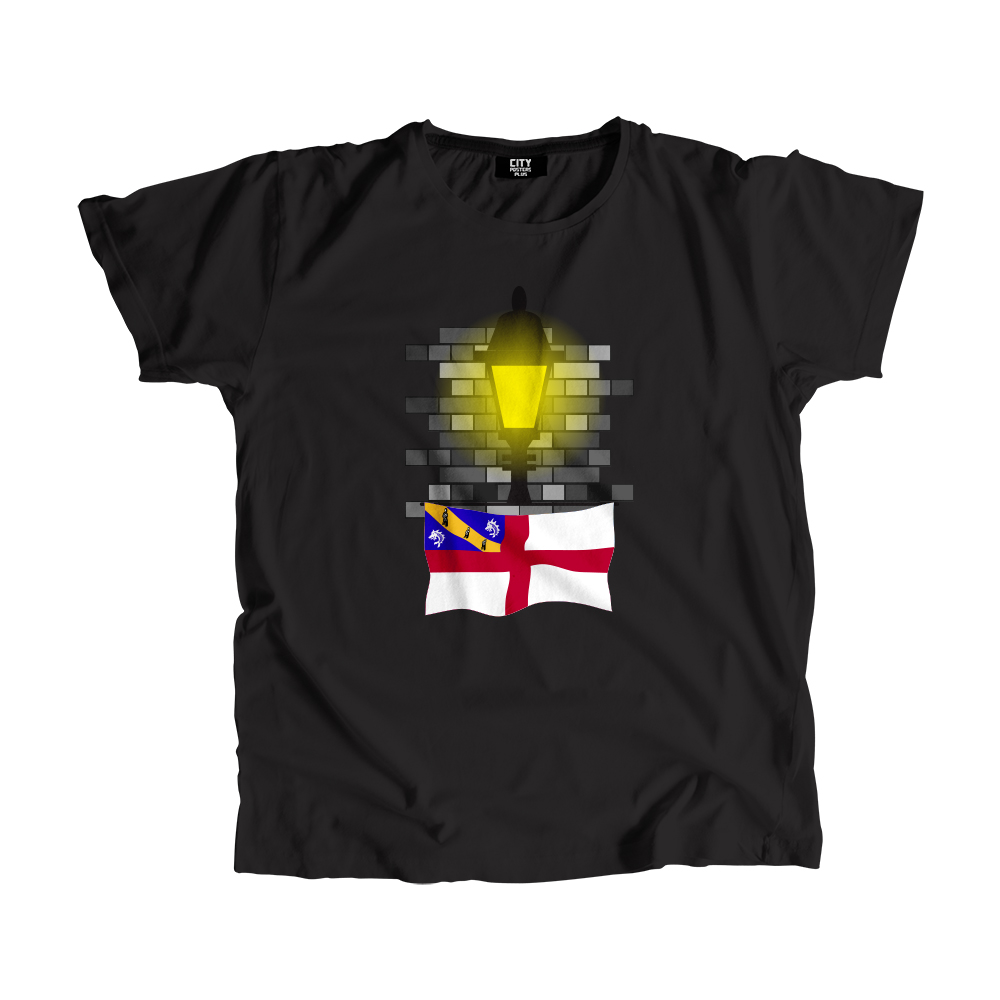 Herm Street Lamp Bricks Men Unisex T-Shirt