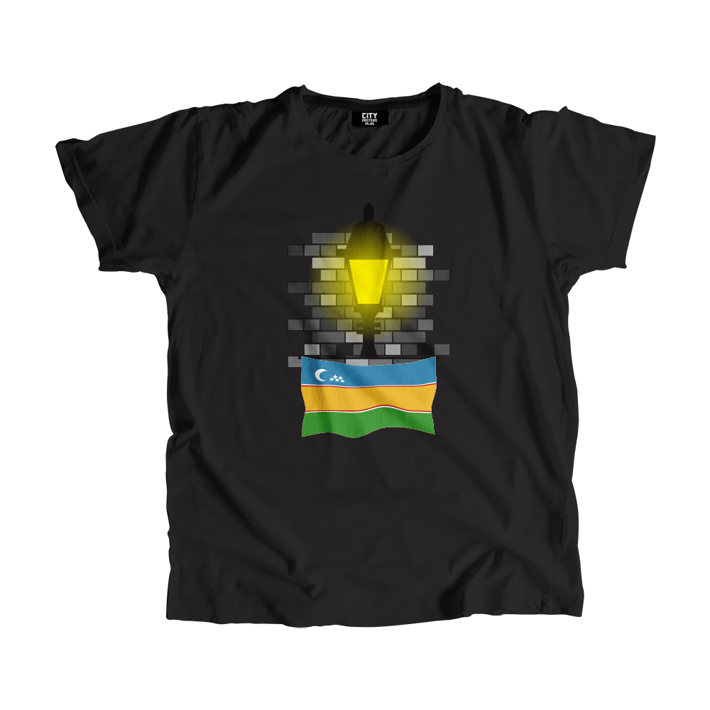 Karakalpakstan Street Lamp Bricks Men Unisex T-Shirt