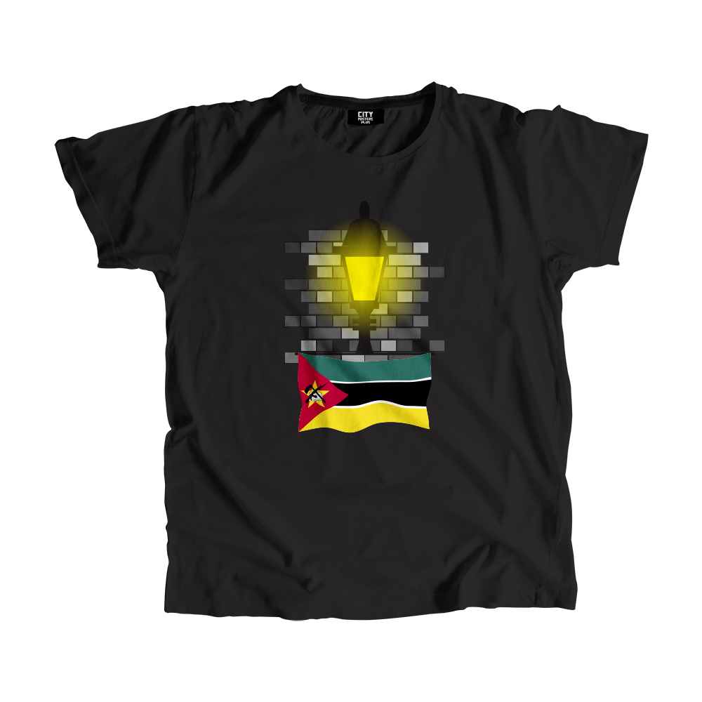 Mozambique Street Lamp Bricks Men Unisex T-Shirt