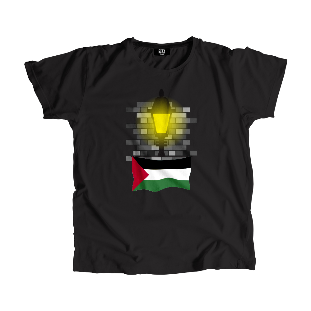 Palestine Street Lamp Bricks Men Unisex T-Shirt