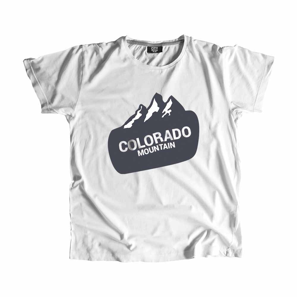 COLORADO Grey Mountain Men Unisex T-Shirt